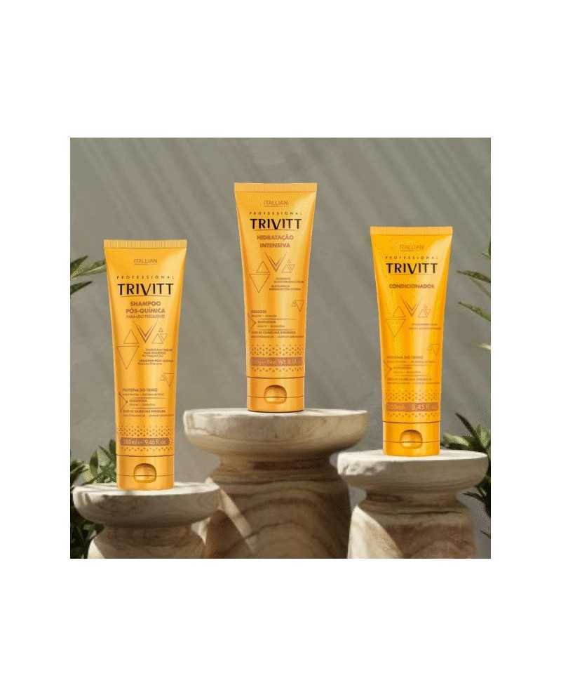 Soin Hydratation Intensive 250 g Soin Capillaire Profond - Trivitt Professional Itallian Hairtech