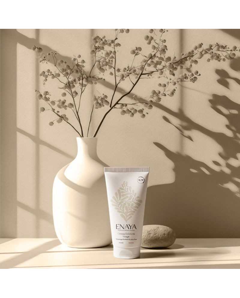 Caresse Exfoliante Visage - Enaya | Gommage doux 98.5% naturel
