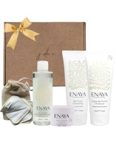Routine Visage Douce Nuit - Enaya | Coffret soin régénérant + cotons