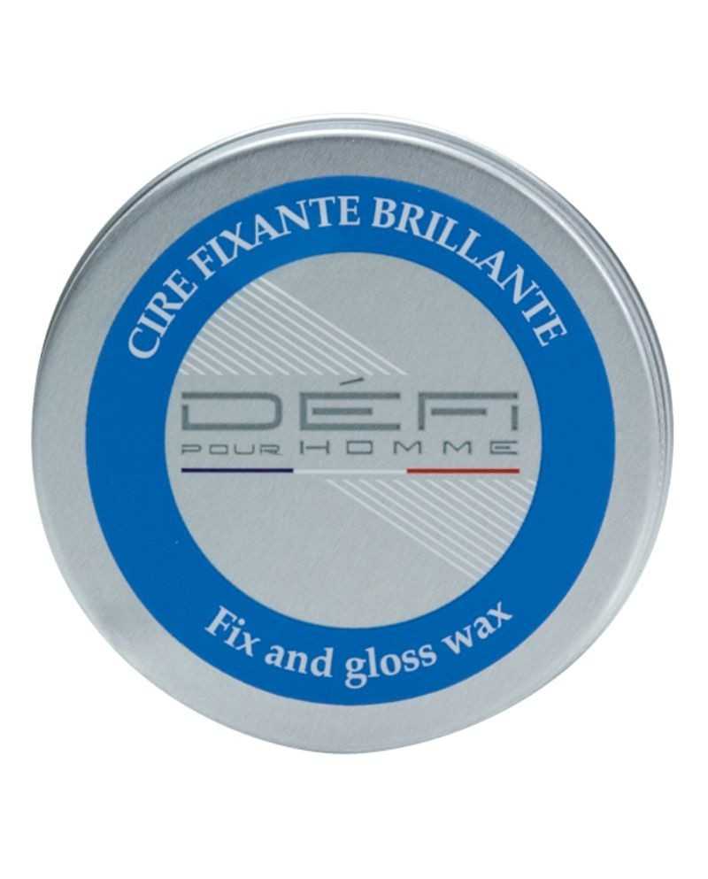 Cire Fixante Brillante Défi pour Homme 75ml | Coiffant Tenue & Éclat