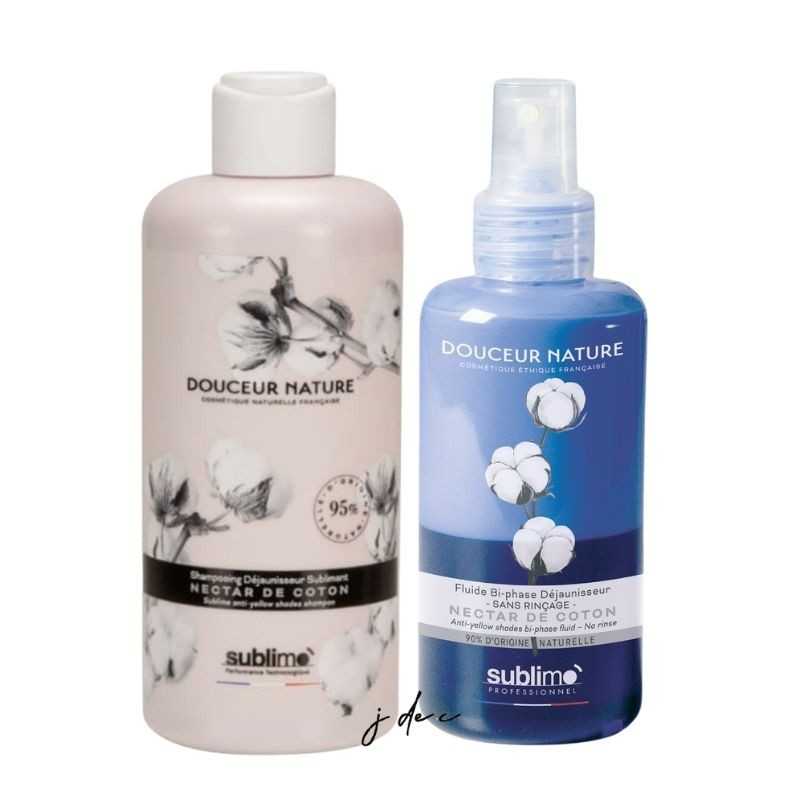 Duo Déjaunisseur Nectar de Coton - Douceur Nature Sublimo