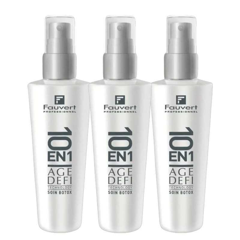 Trio Soin Botox Capillaire 10 en 1 Age Defi Technology - Fauvert