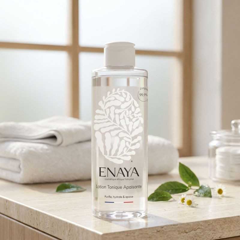 Lotion Tonique Apaisante ENAYA 220 ml - Purifie, hydrate, apaise
