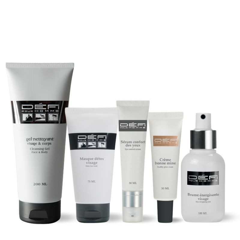 Rituel soin du visage Défi pour Homme