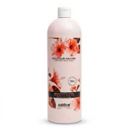 Shampooing Nutrition Intensive Hibiscus Rouge DOUCEUR NATURE 1 Litre • SUBLIMO