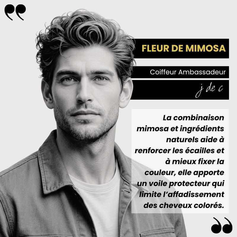 Shampooing Protection Couleur 250 ml Fleur de Mimosa - Douceur Nature - SUBLIMO