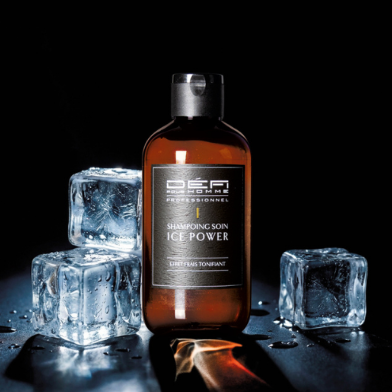 Shampooing Ice Power & Lotion Extrême | Antichute Défi pour Homme