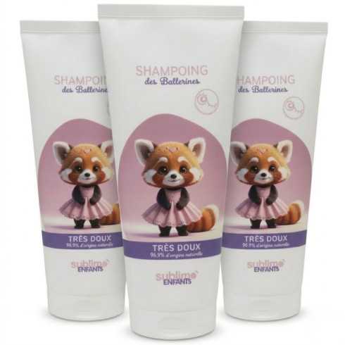 Trio Shampooing des Ballerines Très Doux - Sublimo Enfants 3 x 200 ml