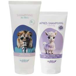 Duo shampooing Boss + Après‑shampooing Cocooning - Sublimo Enfants