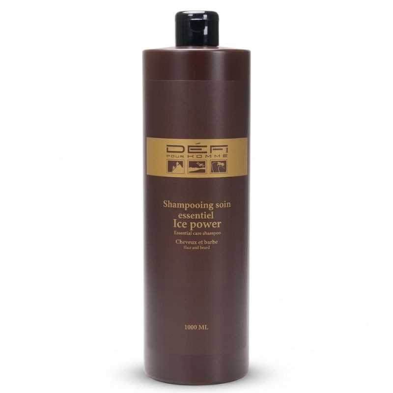 Shampooing Ice Power 1L Défi pour Homme – Cheveux & Barbe