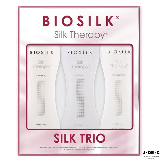 Trio de soin Silk therapy • BIOSILK