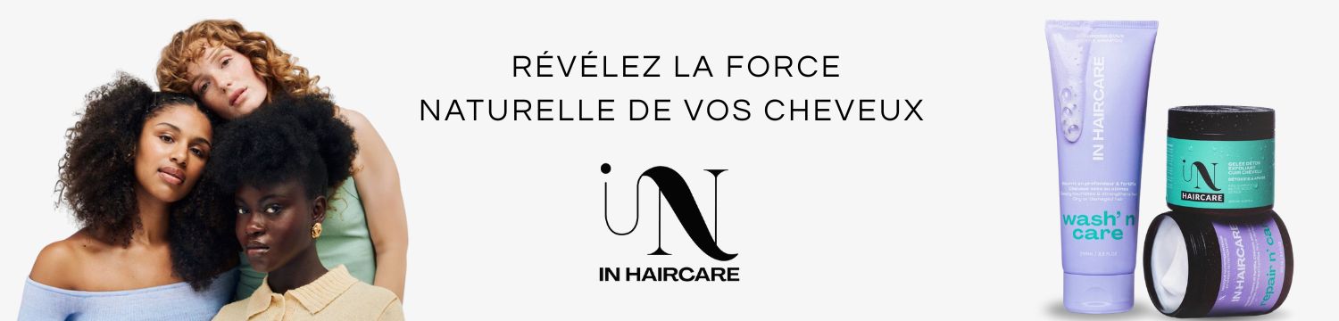 In Haircare Soins Capillaires Naturels Pour Cheveux bouclés, frisés, crépus Banniere.jpg