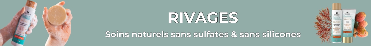 Rivages de Fauvert est une gamme de soins capillaires conçus et fabriqués en France à base d'ingrédients d'origine naturelle à plus de 98%