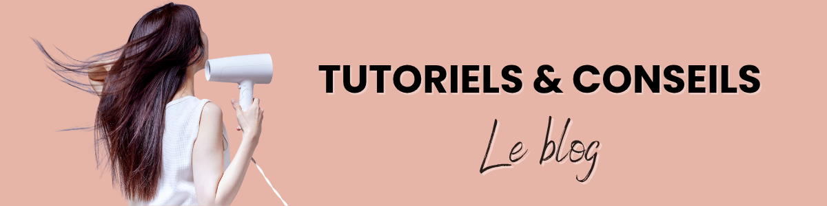 Une jeune femme seche ses cheveux pour entretenir sa belle chevelure. Conseils et tutoriels d'application de soins cheveux J DE C Boutique