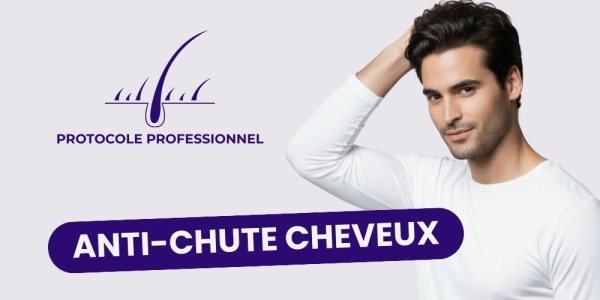 Anti-Chute Cheveux Homme : Protocole professionnel 3 mois (résultats mesurables)