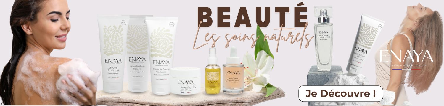 Découvrez les soins de beauté ENAYA : une gamme innovante de produits naturels et luxueux pour sublimer votre peau, enrichissant votre routine beauté. Cliquez ici pour explorer tous nos soins enchanteurs, conçus pour répondre à vos besoins spécifiques.